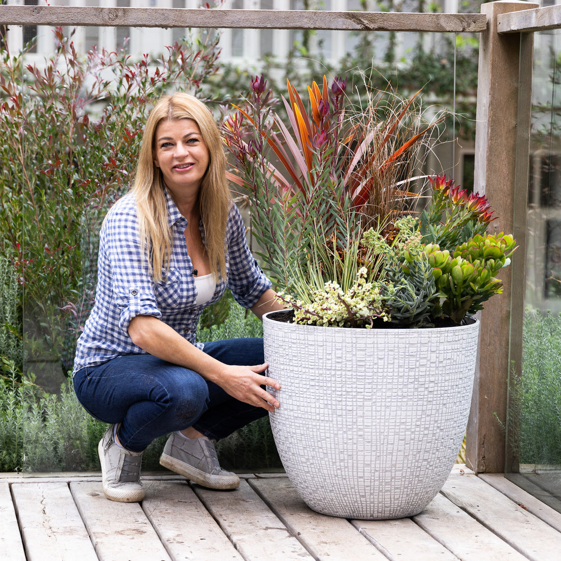 Create a Tough and Beautiful Potted Combo