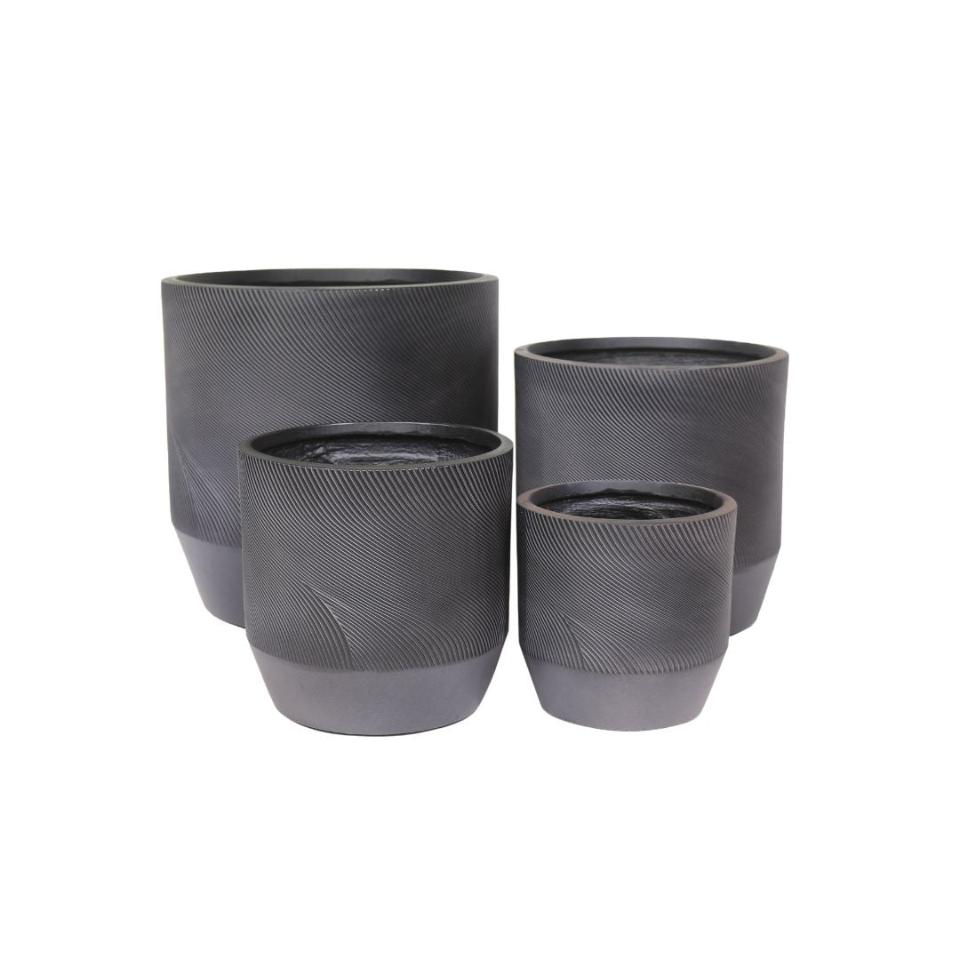 Helix Tapered Cylinder Pot