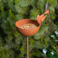 Garden Stake Bird Feeder