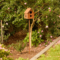 Garden Stake Bird House