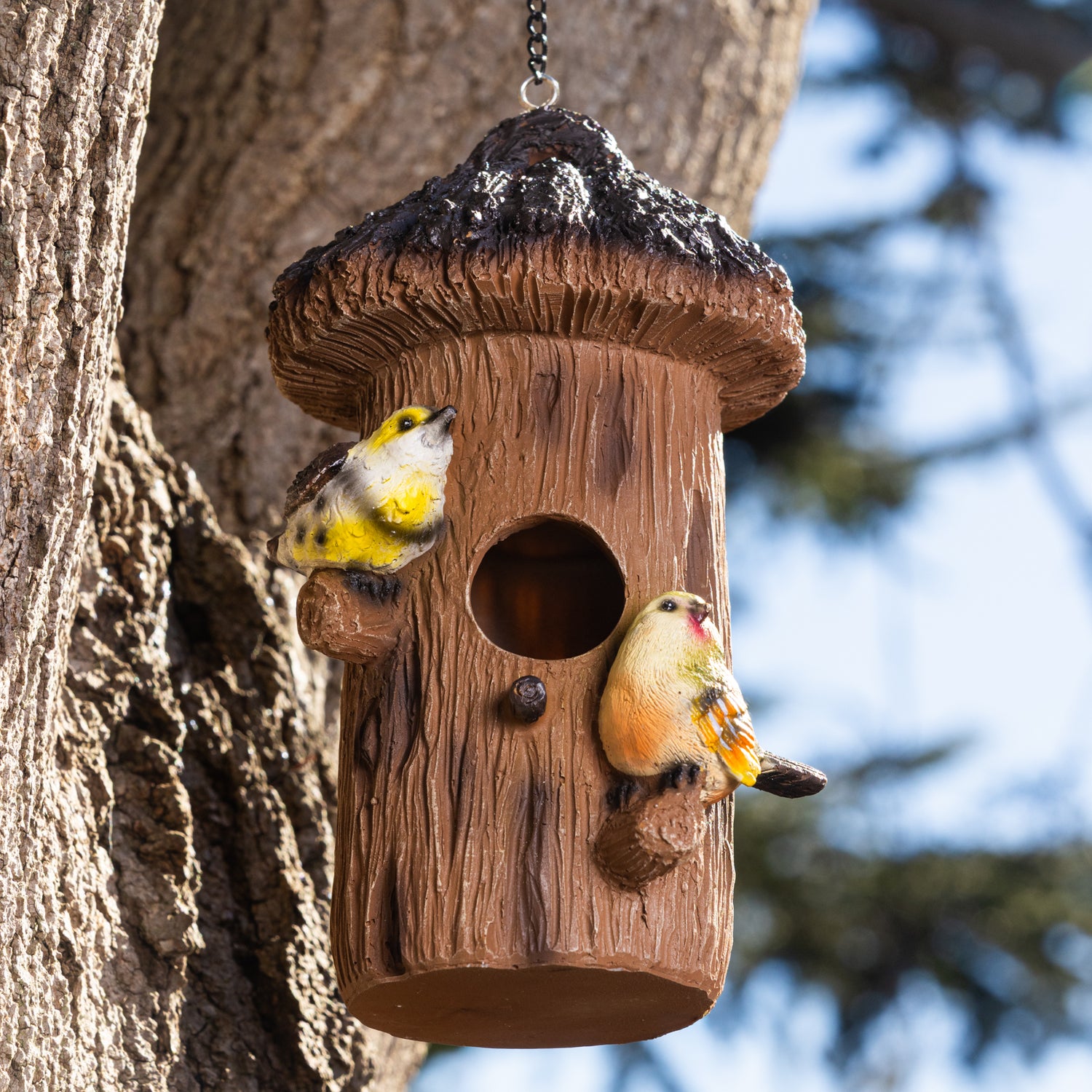 Tree Capsule Hanging Bird House