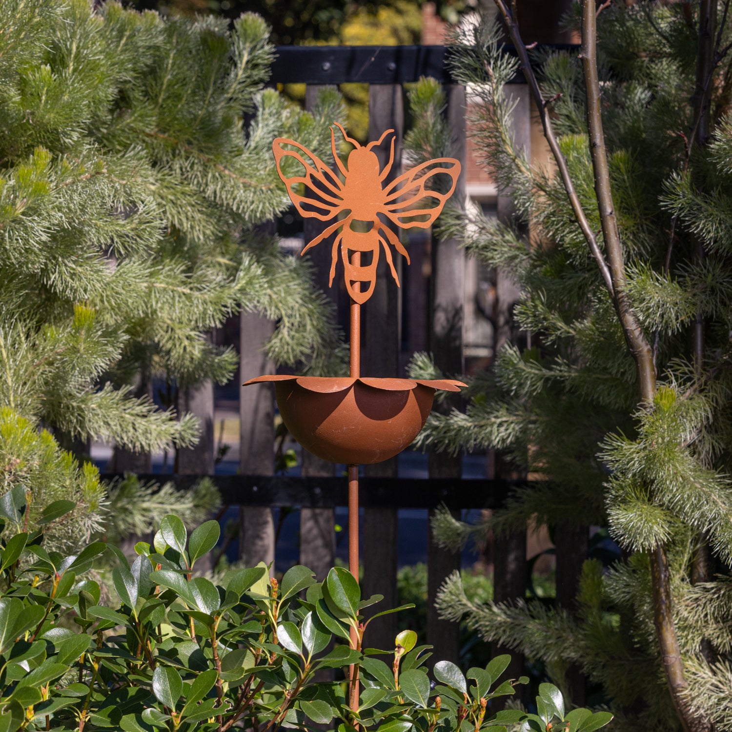 Garden Stake Bird Feeder