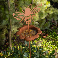 Garden Stake Bird Feeder