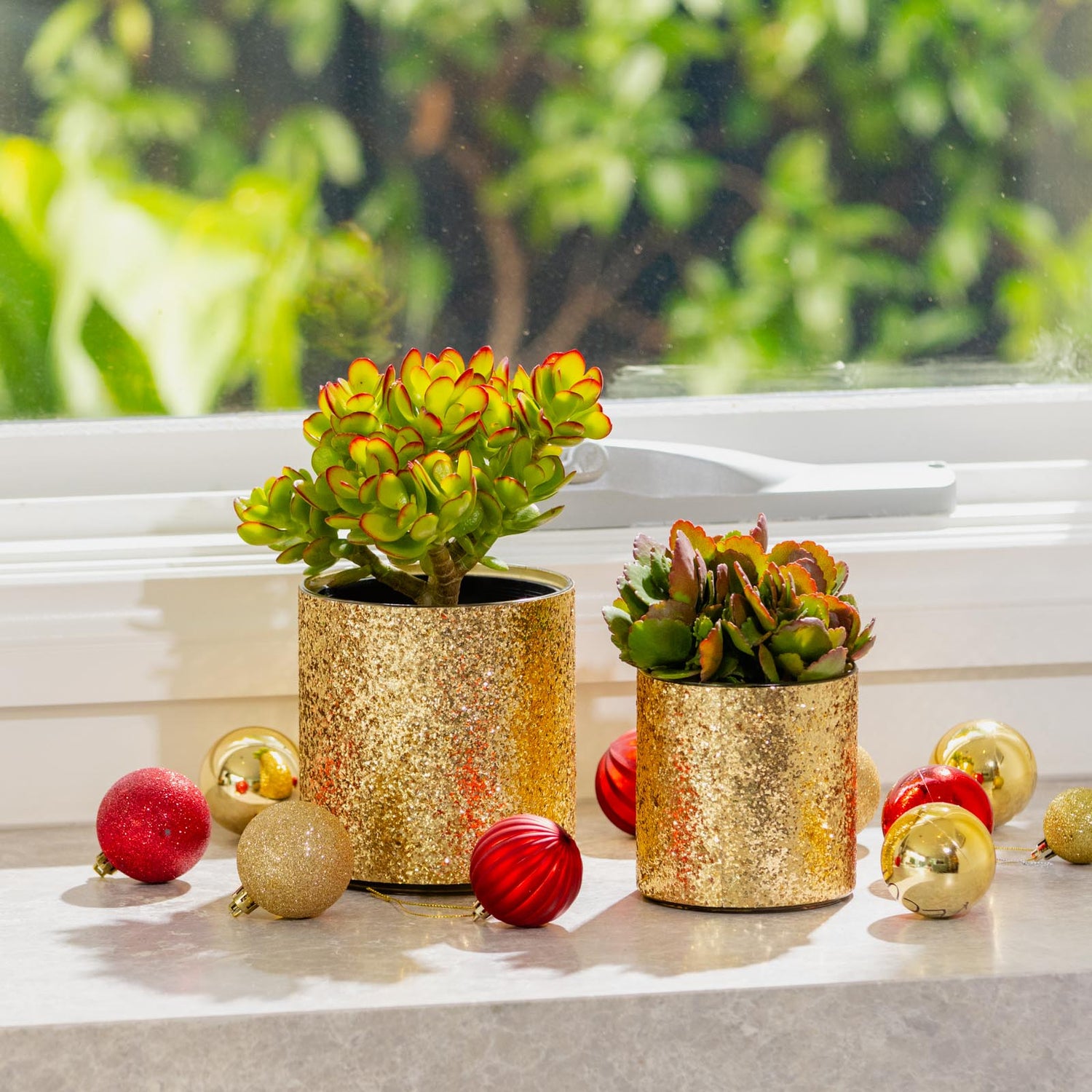 Stellar Festive Cylinder Pot