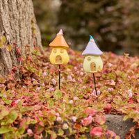 Fairy House with Gnome Decorative Garden Stake