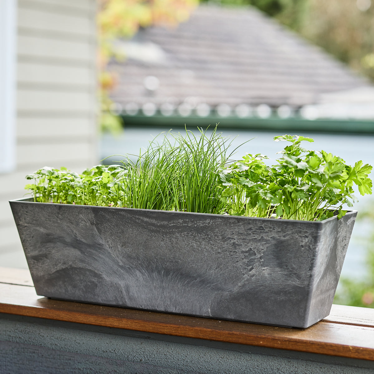 artstone blumenkasten ella Ella Trough Planter – Northcote Pottery