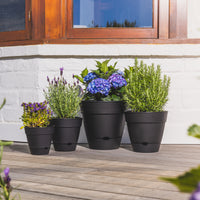 Leonard Self-Watering Round Pot