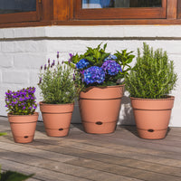Leonard Self-Watering Round Pot