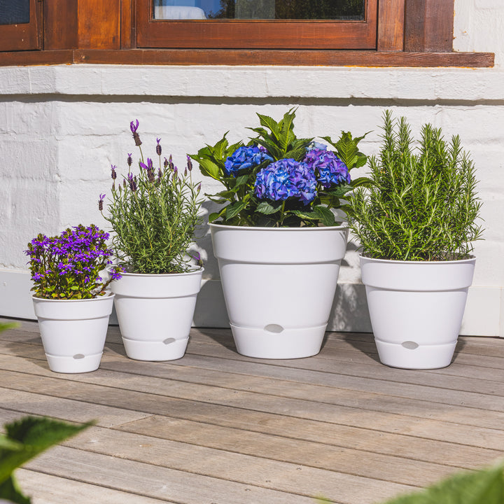 Leonard Self-Watering Round Pot