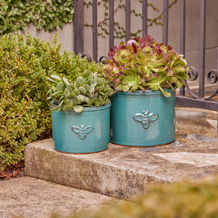 Bee Glazed Planter