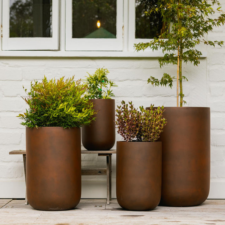 Satine Tall Cylinder Pot
