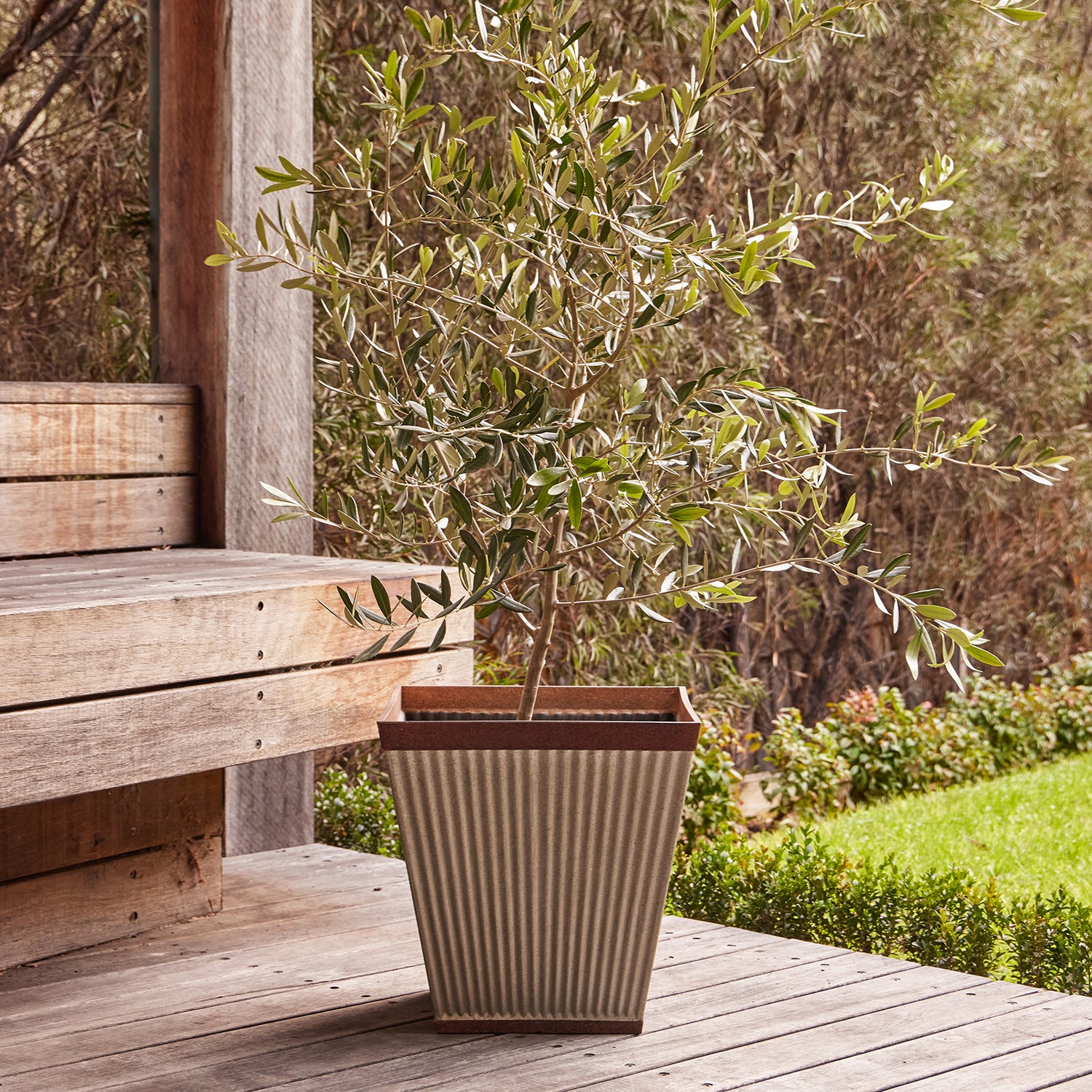 Irondale Square Pot