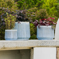 Kora Fluted Cylinder Pot