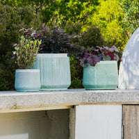 Kora Fluted Cylinder Pot