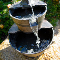 Oakden Barrel Water Fountain