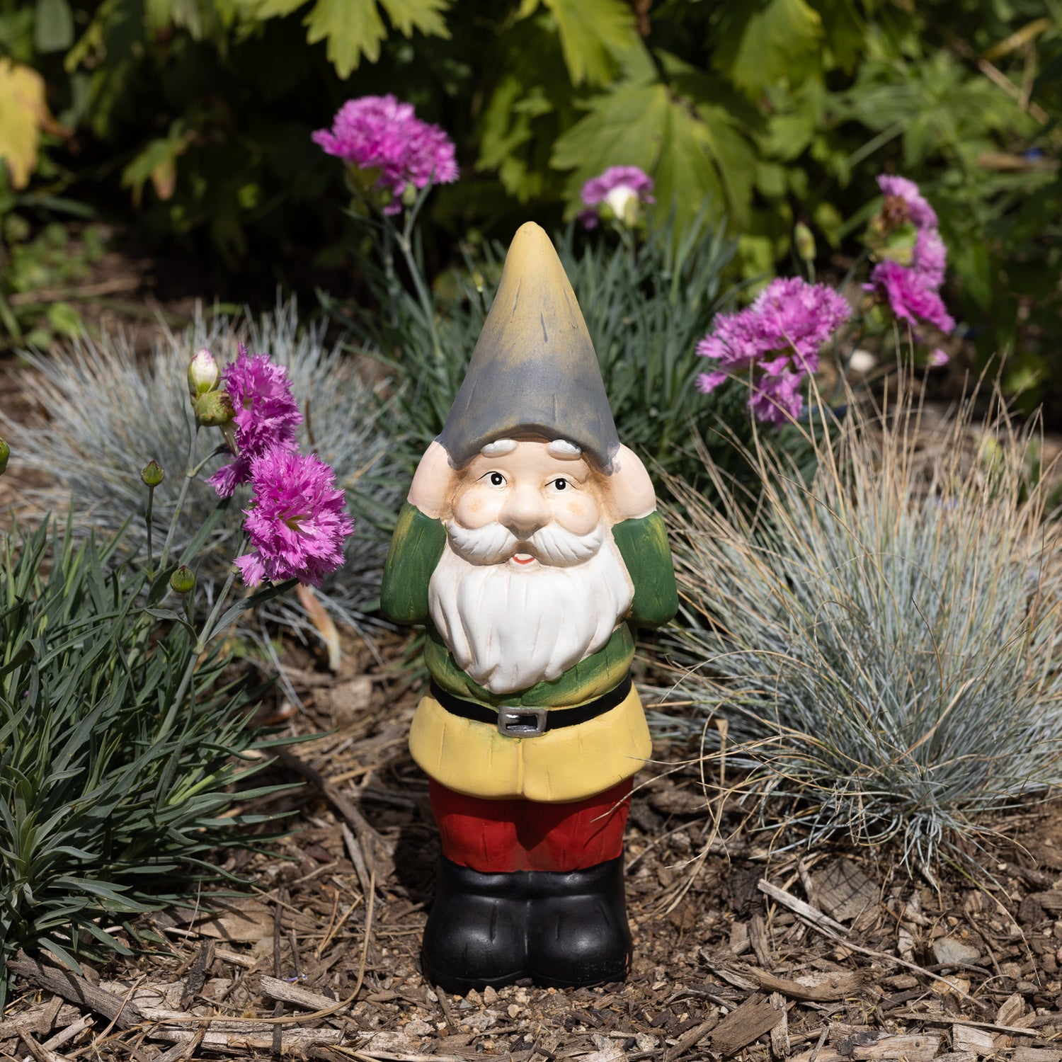 Hear No Evil Gnome Statue – Northcote Pottery
