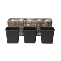 Rattan Balcony Planter