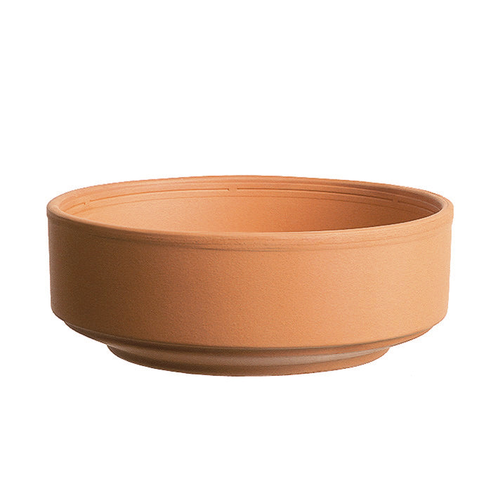 Italian Terracotta Cylinder Bowl