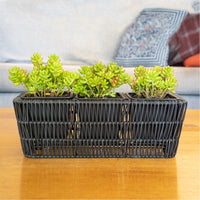 Rattan Balcony Planter