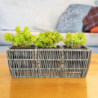 Rattan Balcony Planter